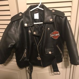 Baby/Toddler Harley Davidson jacket.